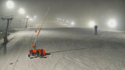 Sjezdovka skiareálu Hlubočky