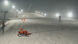 Sjezdovka skiareálu Hlubočky