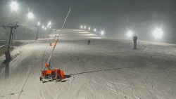 Sjezdovka skiareálu Hlubočky