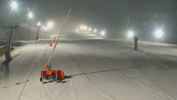 Sjezdovka skiareálu Hlubočky