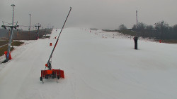 Sjezdovka skiareálu Hlubočky