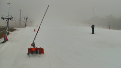 Sjezdovka skiareálu Hlubočky