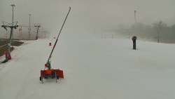 Sjezdovka skiareálu Hlubočky