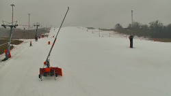 Sjezdovka skiareálu Hlubočky