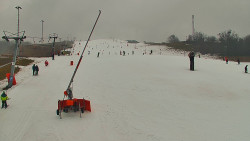 Sjezdovka skiareálu Hlubočky