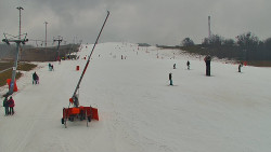 Sjezdovka skiareálu Hlubočky