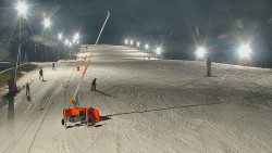 Sjezdovka skiareálu Hlubočky