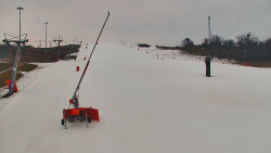 Sjezdovka skiareálu Hlubočky