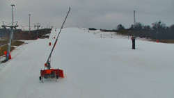 Sjezdovka skiareálu Hlubočky