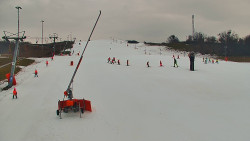 Sjezdovka skiareálu Hlubočky