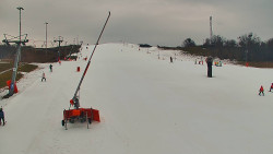 Sjezdovka skiareálu Hlubočky