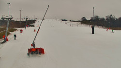 Sjezdovka skiareálu Hlubočky