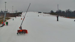 Sjezdovka skiareálu Hlubočky