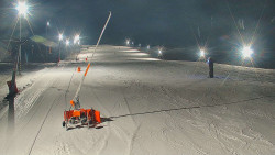 Sjezdovka skiareálu Hlubočky