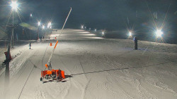 Sjezdovka skiareálu Hlubočky