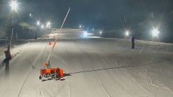 Sjezdovka skiareálu Hlubočky