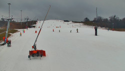 Sjezdovka skiareálu Hlubočky