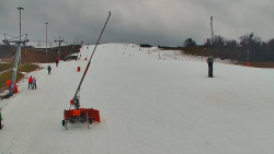 Sjezdovka skiareálu Hlubočky