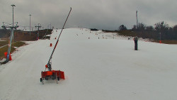 Sjezdovka skiareálu Hlubočky