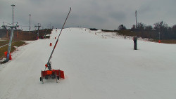 Sjezdovka skiareálu Hlubočky