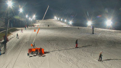 Sjezdovka skiareálu Hlubočky