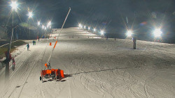 Sjezdovka skiareálu Hlubočky