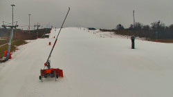 Sjezdovka skiareálu Hlubočky