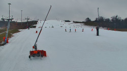 Sjezdovka skiareálu Hlubočky