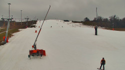 Sjezdovka skiareálu Hlubočky