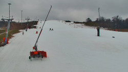 Sjezdovka skiareálu Hlubočky