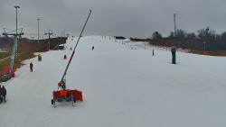 Sjezdovka skiareálu Hlubočky