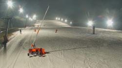 Sjezdovka skiareálu Hlubočky