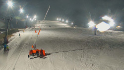 Sjezdovka skiareálu Hlubočky