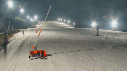 Sjezdovka skiareálu Hlubočky