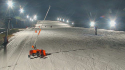 Sjezdovka skiareálu Hlubočky