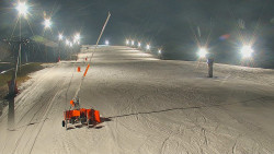 Sjezdovka skiareálu Hlubočky