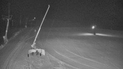 Sjezdovka skiareálu Hlubočky