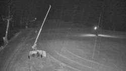 Sjezdovka skiareálu Hlubočky