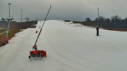 Sjezdovka skiareálu Hlubočky