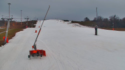 Sjezdovka skiareálu Hlubočky