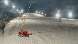 Sjezdovka skiareálu Hlubočky