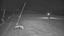 Sjezdovka skiareálu Hlubočky