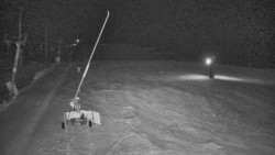 Sjezdovka skiareálu Hlubočky