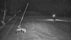 Sjezdovka skiareálu Hlubočky