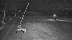 Sjezdovka skiareálu Hlubočky