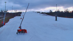 Sjezdovka skiareálu Hlubočky