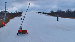 Sjezdovka skiareálu Hlubočky