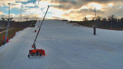 Sjezdovka skiareálu Hlubočky