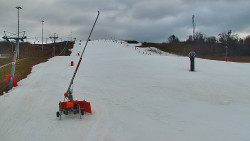 Sjezdovka skiareálu Hlubočky