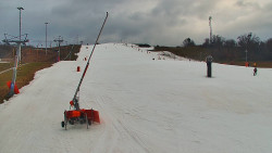 Sjezdovka skiareálu Hlubočky